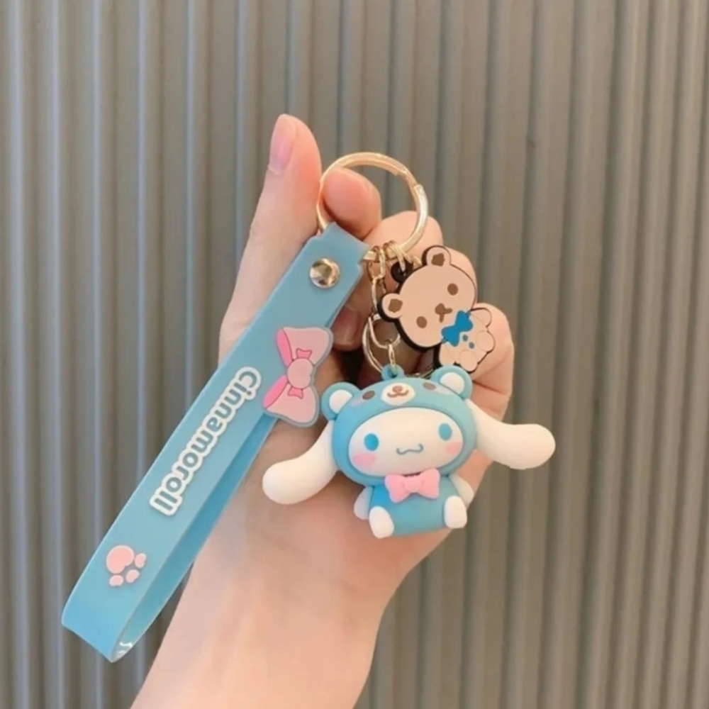ᗢ *¨༺ ✮Hello Kitty Keychain | Cinnamoroll ✮ ༻¨* ᗢ